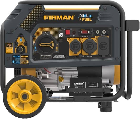 firman dual fuel generator